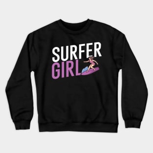 Surfer girl Crewneck Sweatshirt